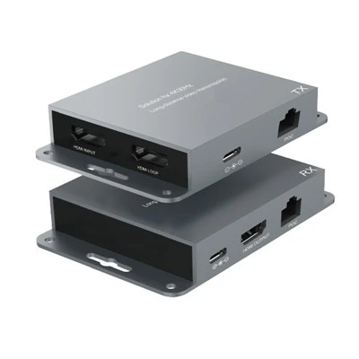HDMI ループアウト付き HDMI エクステンダー 70M 4K60Hz